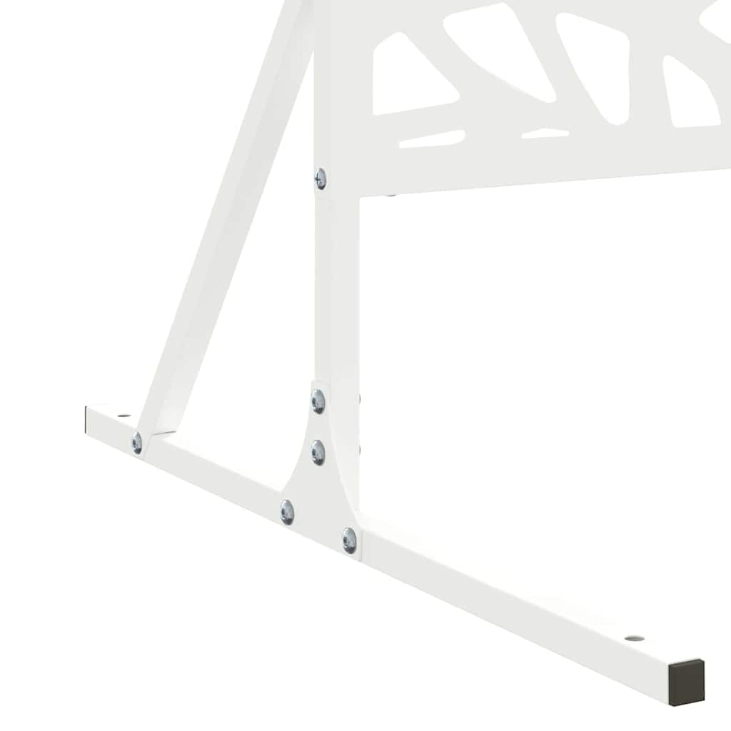 Schermo Privacy Bianco 100 x 50 x 180 cm Acciaio