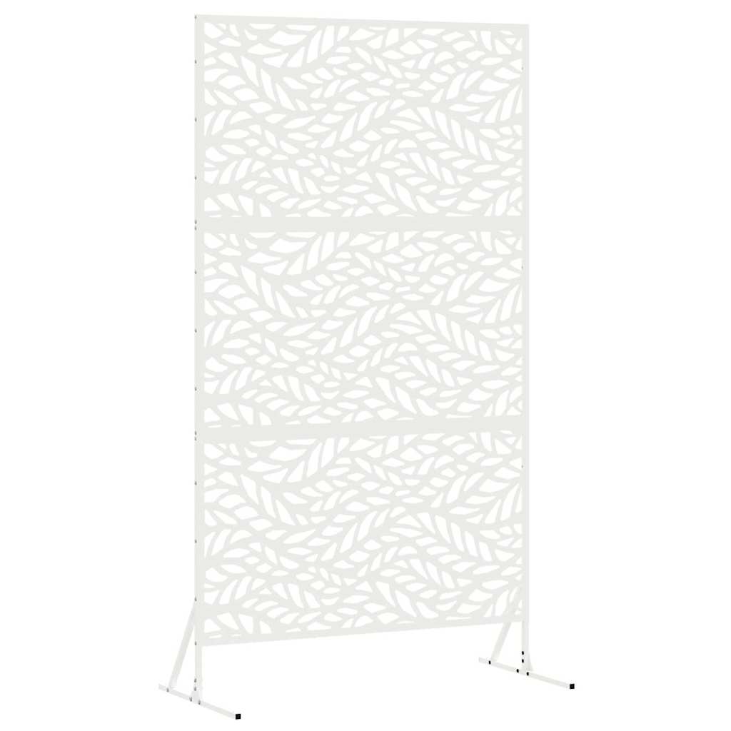 Schermo Privacy Bianco 100 x 50 x 180 cm Acciaio