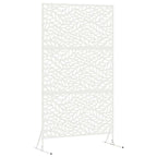 Schermo Privacy Bianco 100 x 50 x 180 cm Acciaio
