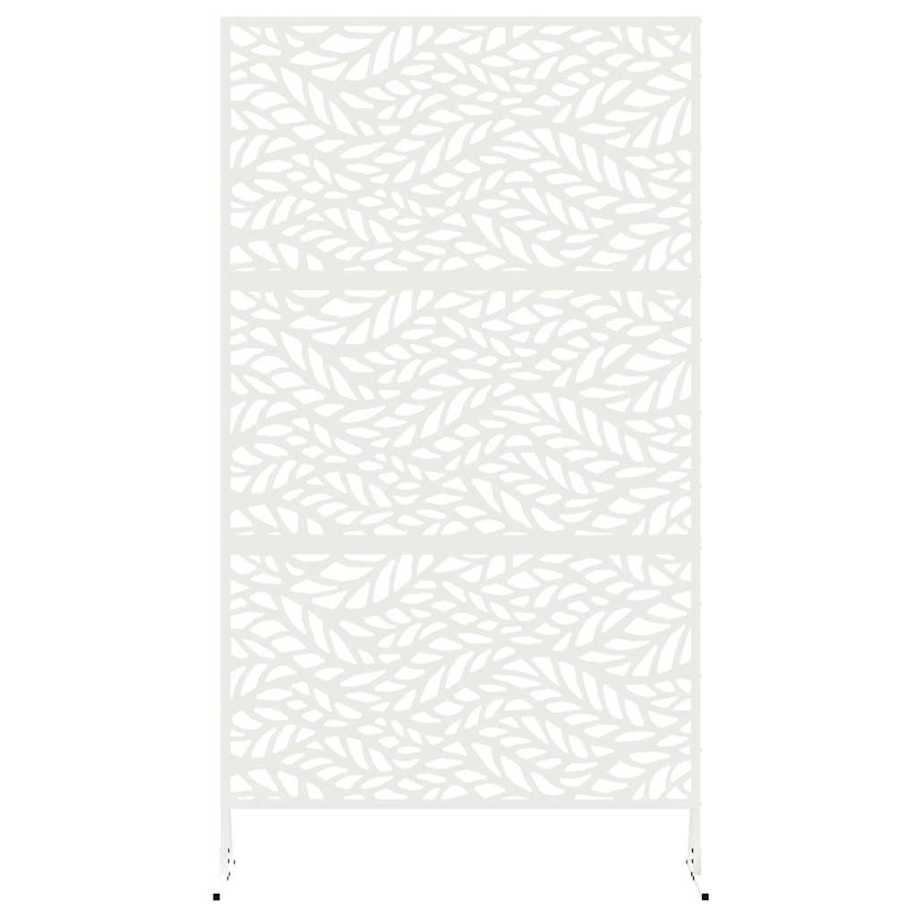 Schermo Privacy Bianco 100 x 50 x 180 cm Acciaio