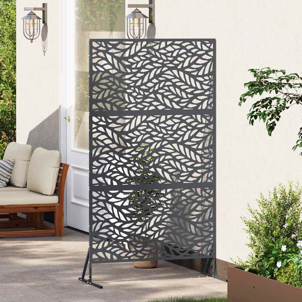 Schermo Privacy Antracite 100 x 50 x 180 cm Acciaio