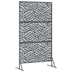 Schermo Privacy Antracite 100 x 50 x 180 cm Acciaio