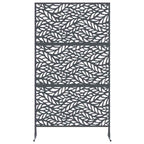 Schermo Privacy Antracite 100 x 50 x 180 cm Acciaio