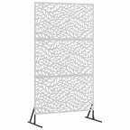 Schermo Privacy Grigio 100 x 50 x 180 cm Acciaio