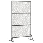 Schermo Privacy Grigio 100 x 50 x 180 cm Acciaio