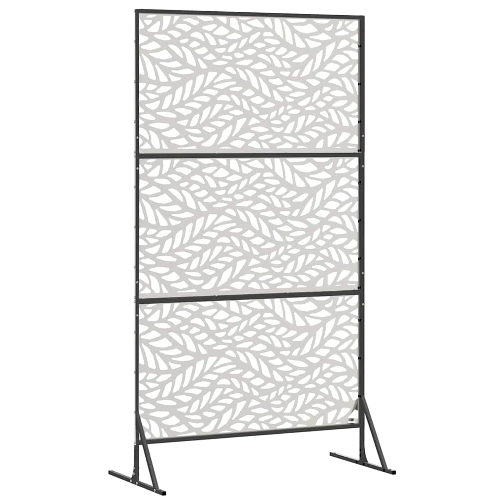 Schermo Privacy Grigio 100 x 50 x 180 cm Acciaio