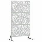 Schermo per Privacy Grigio 100 x 50 x 180 cm in Acciaio