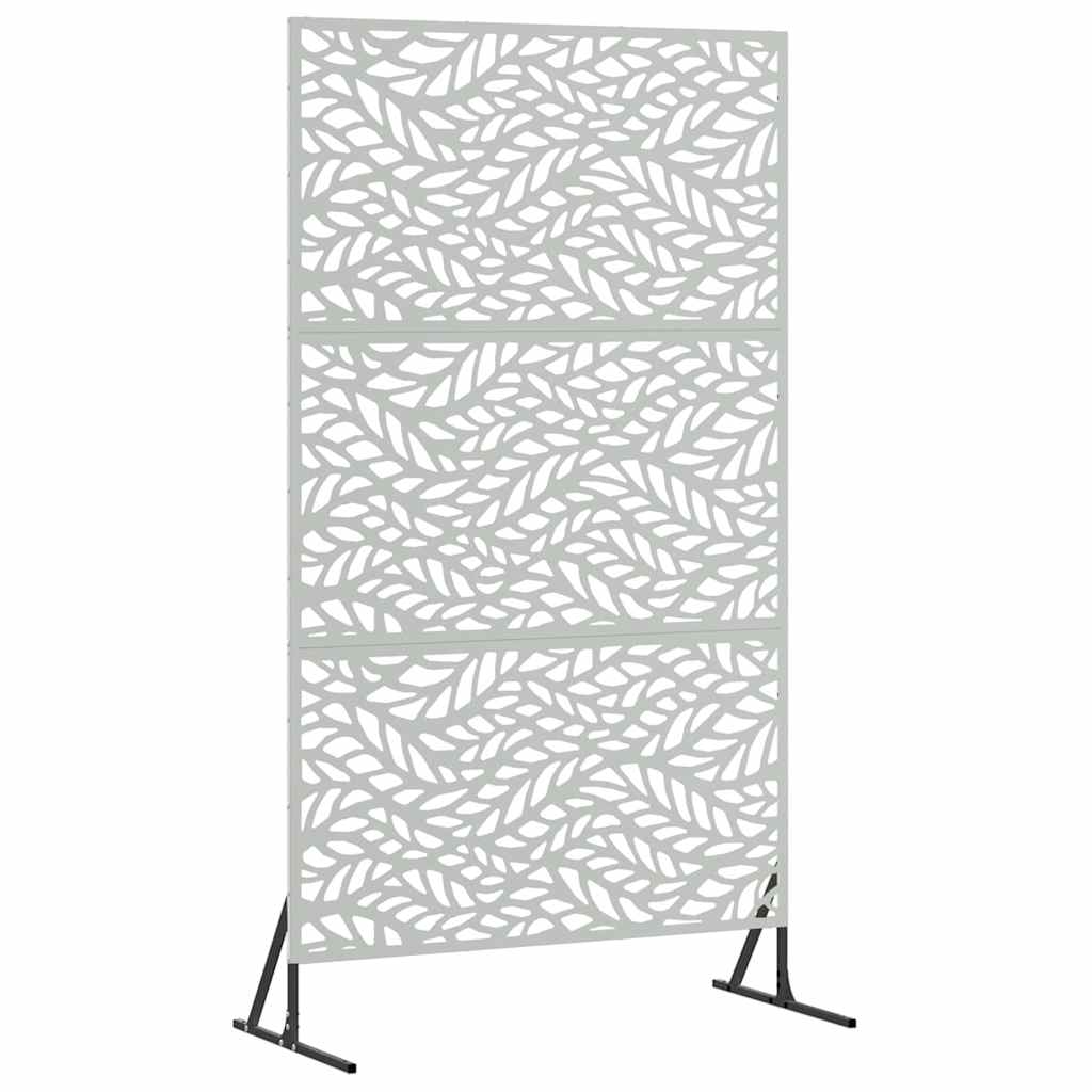 Schermo per Privacy Grigio 100 x 50 x 180 cm in Acciaio