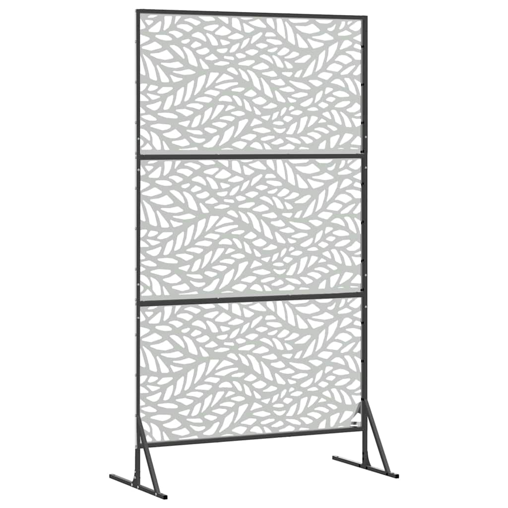 Schermo per Privacy Grigio 100 x 50 x 180 cm in Acciaio