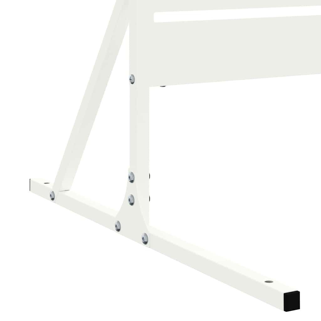 Schermo Privacy Bianco Acciaio 100 x 50 x 180 cm