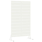 Schermo Privacy Bianco Acciaio 100 x 50 x 180 cm