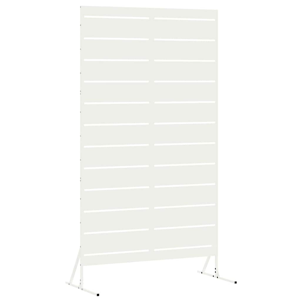 Schermo Privacy Bianco Acciaio 100 x 50 x 180 cm