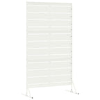 Schermo Privacy Bianco Acciaio 100 x 50 x 180 cm