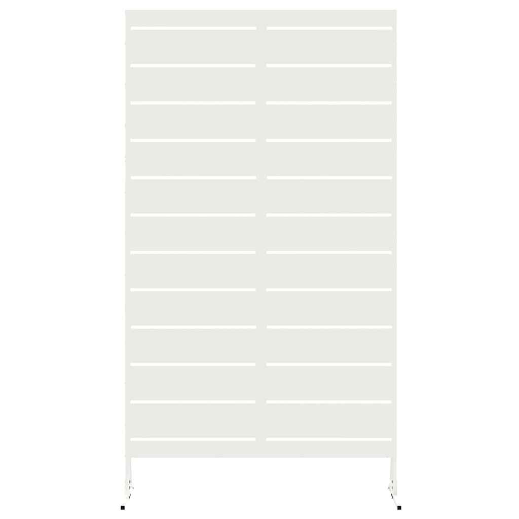 Schermo Privacy Bianco Acciaio 100 x 50 x 180 cm