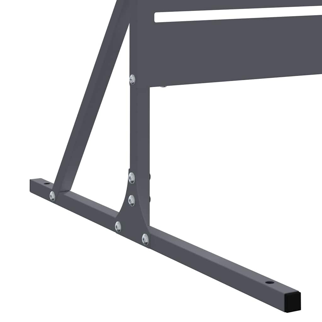 Schermo Privacy Antracite 100 x 50 x 180 cm Acciaio