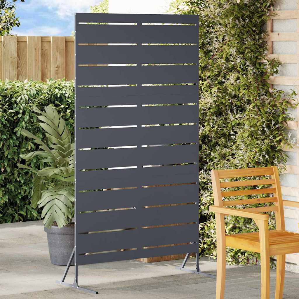 Schermo Privacy Antracite 100 x 50 x 180 cm Acciaio