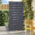 Schermo Privacy Antracite 100 x 50 x 180 cm Acciaio