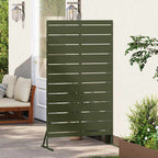 Schermo Privacy Oliva 100 x 50 x 180 cm Acciaio