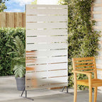 Schermo per Privacy Grigio 100 x 50 x 180 cm Acciaio