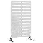 Schermo per Privacy Grigio 100 x 50 x 180 cm Acciaio
