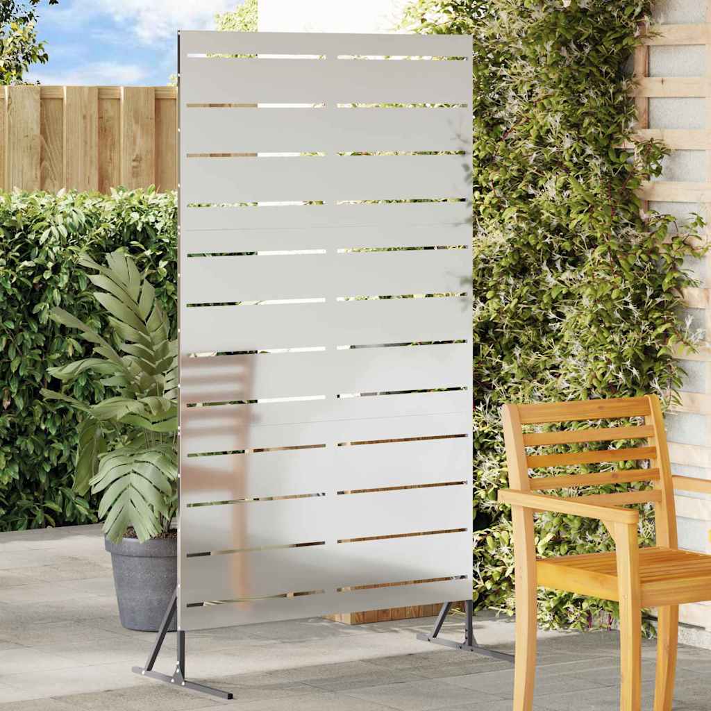 Schermo Privacy Grigio 100 x 50 x 180 cm Acciaio