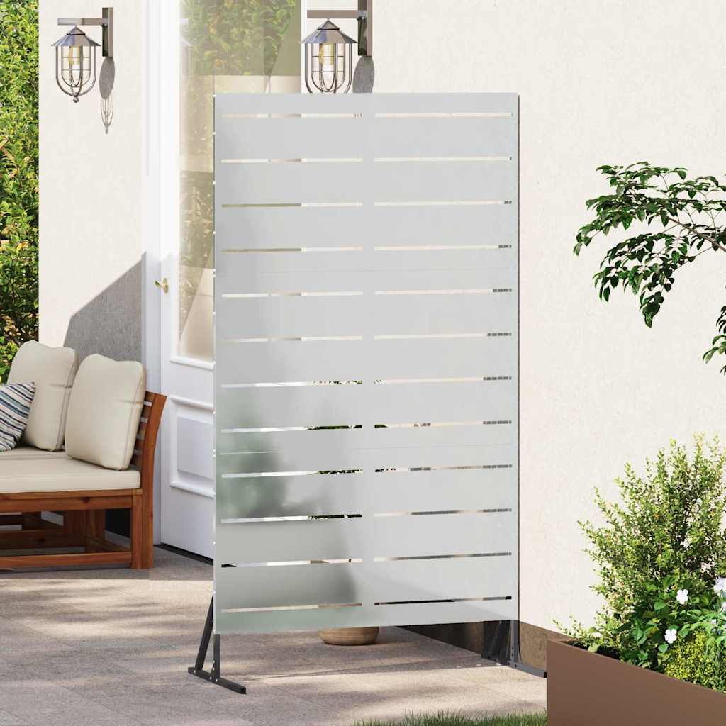 Schermo Privacy Grigio 100 x 50 x 180 cm Acciaio