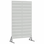 Schermo Privacy Grigio 100 x 50 x 180 cm Acciaio