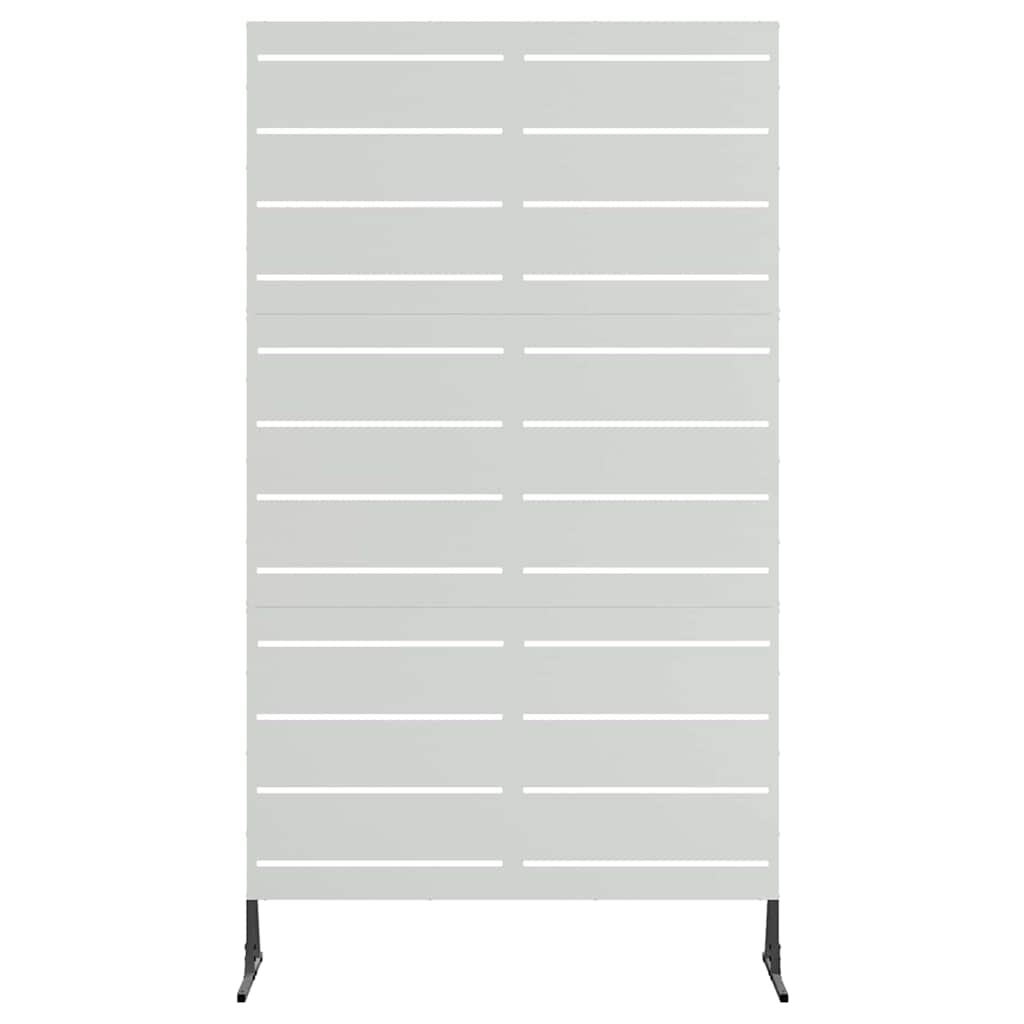 Schermo Privacy Grigio 100 x 50 x 180 cm Acciaio