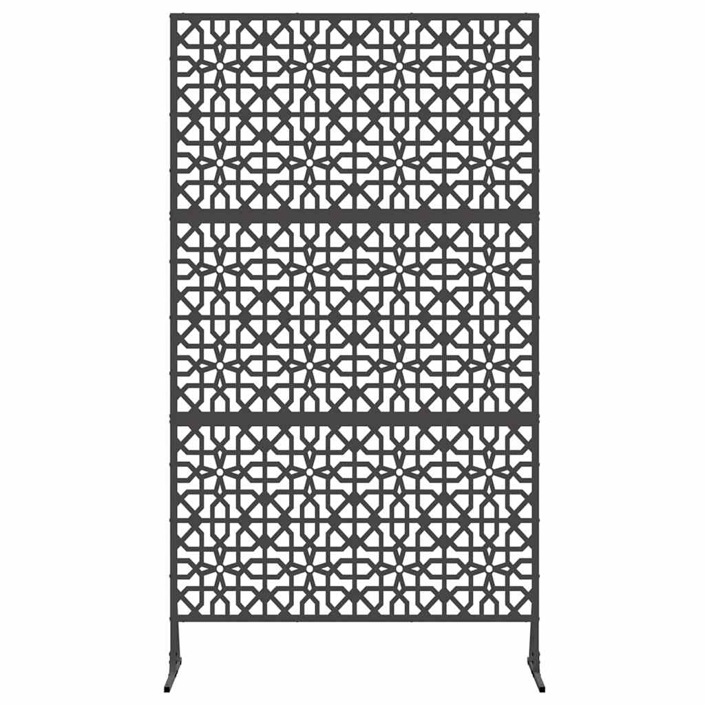 Schermo Privacy Nero Acciaio 100 x 50 x 180 cm