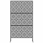 Schermo Privacy Nero Acciaio 100 x 50 x 180 cm
