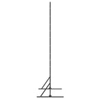 Schermo Privacy Nero Acciaio 100 x 50 x 180 cm