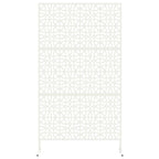 Schermo Privacy Bianco 100 x 50 x 180 cm Acciaio