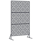Schermo per Privacy Antracite 100 x 50 x 180 cm Acciaio