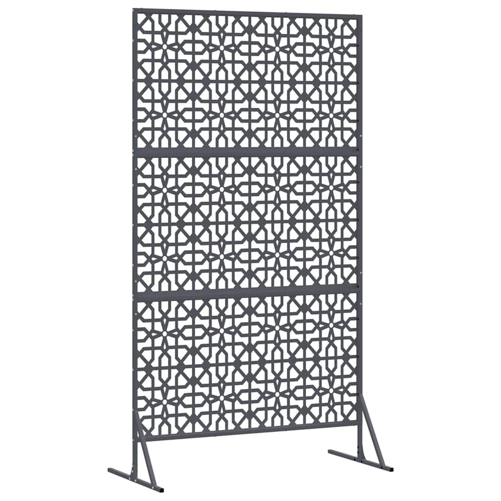 Schermo per Privacy Antracite 100 x 50 x 180 cm Acciaio