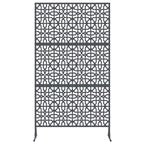 Schermo per Privacy Antracite 100 x 50 x 180 cm Acciaio