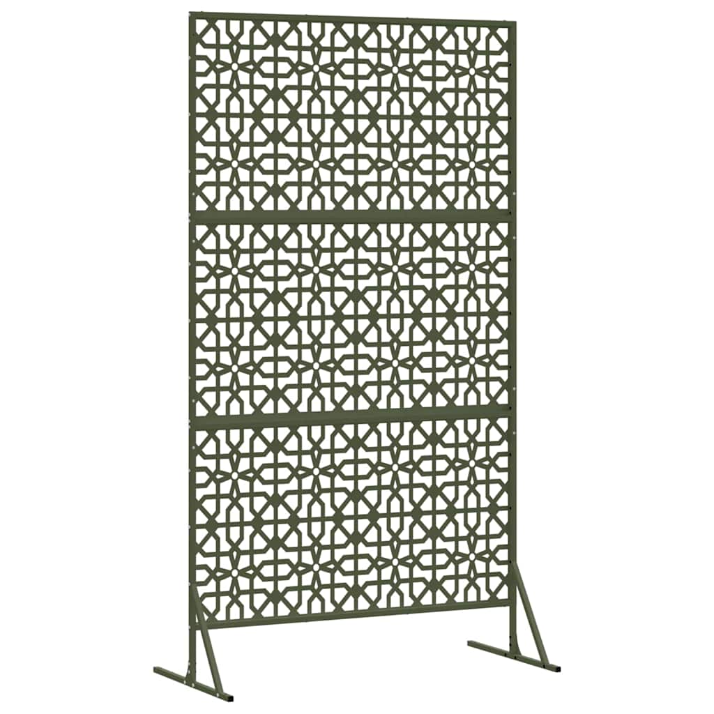 Schermo Privacy Oliva 100 x 50 x 180 cm Acciaio