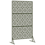 Schermo Privacy Oliva 100 x 50 x 180 cm Acciaio