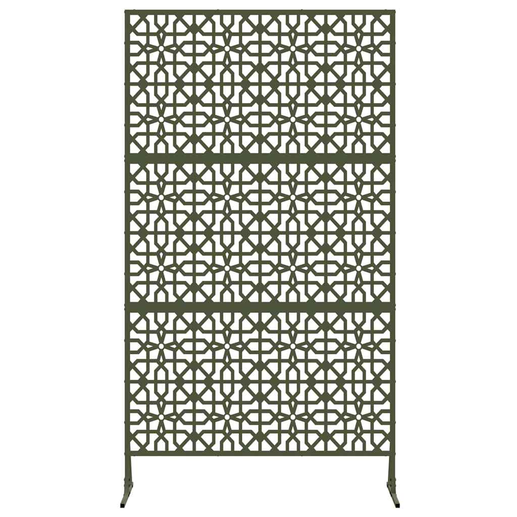 Schermo Privacy Oliva 100 x 50 x 180 cm Acciaio