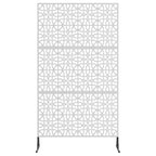 Schermo Privacy Grigio 100 x 50 x 180 cm Acciaio