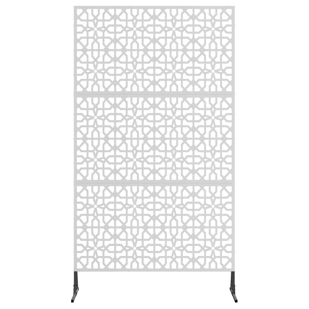 Schermo Privacy Grigio 100 x 50 x 180 cm Acciaio