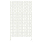 Schermo Privacy Bianco 100 x 50 x 180 cm Acciaio