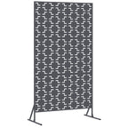 Schermo Privacy Antracite 100 x 50 x 180 cm Acciaio