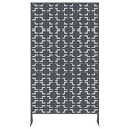 Schermo Privacy Antracite 100 x 50 x 180 cm Acciaio
