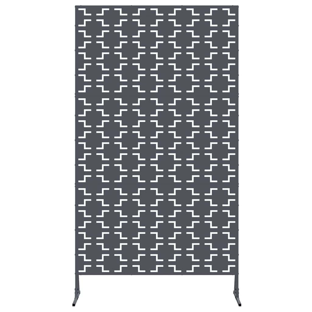 Schermo Privacy Antracite 100 x 50 x 180 cm Acciaio