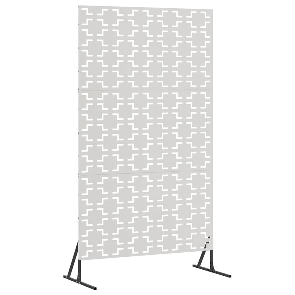 Schermo Privacy Grigio 100 x 50 x 180 cm Acciaio