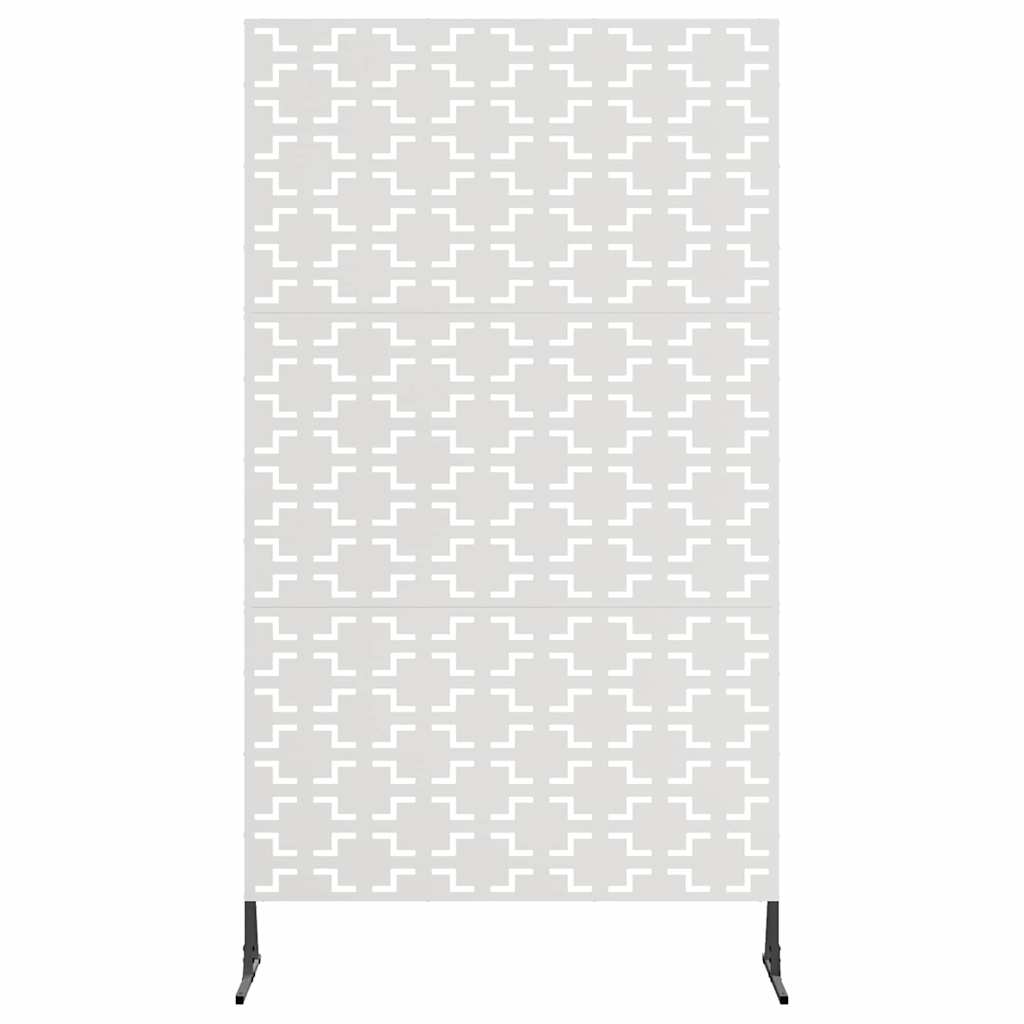 Schermo Privacy Grigio 100 x 50 x 180 cm Acciaio