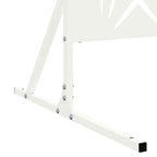 Schermo Privacy Bianco 100 x 50 x 180 cm Acciaio