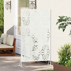 Schermo Privacy Bianco 100 x 50 x 180 cm Acciaio