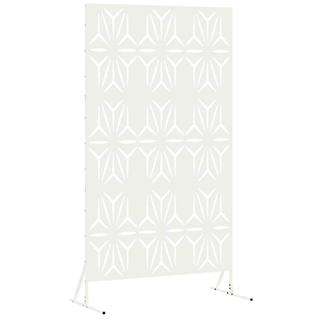 Schermo Privacy Bianco 100 x 50 x 180 cm Acciaio
