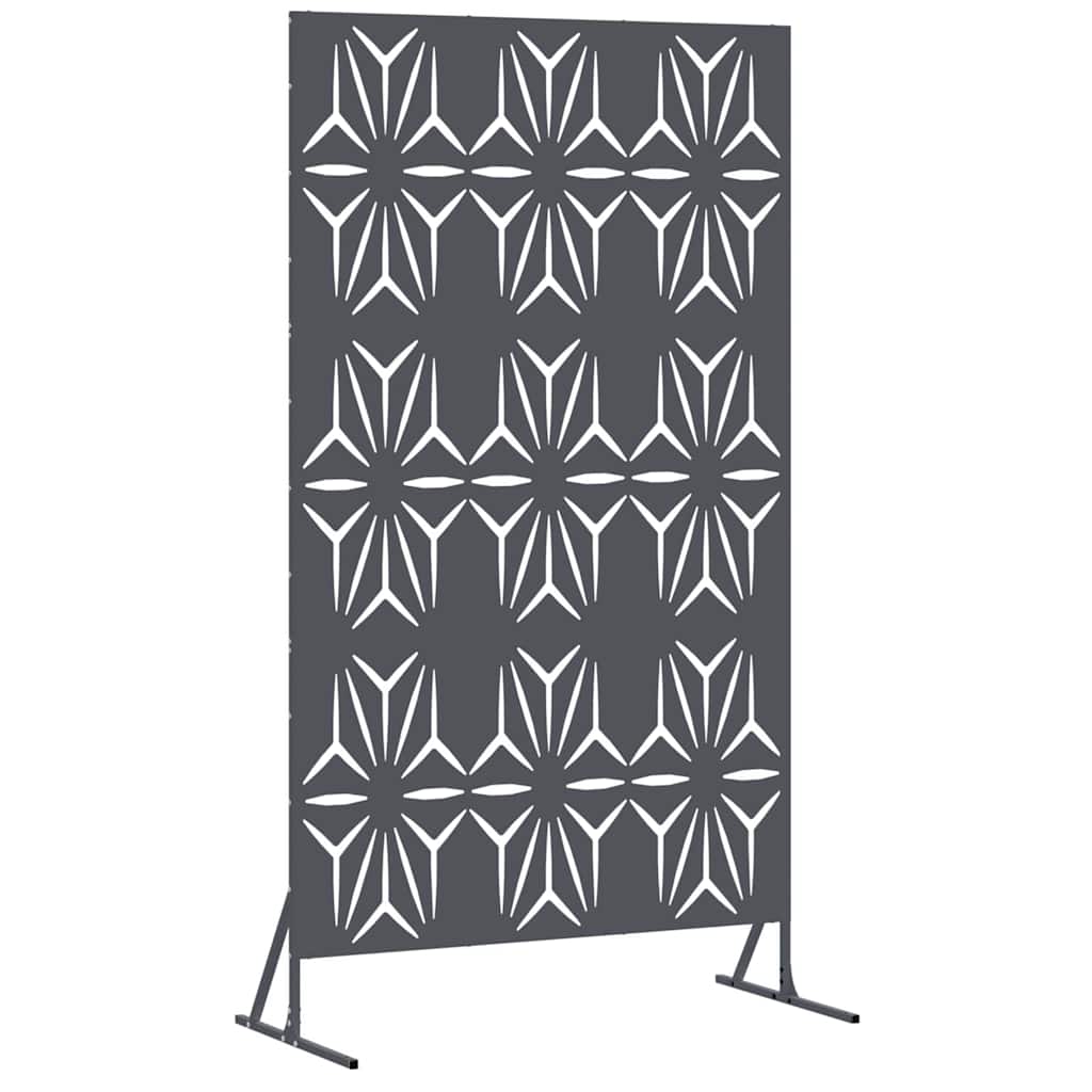 Schermo Privacy Antracite 100 x 50 x 180 cm in Acciaio